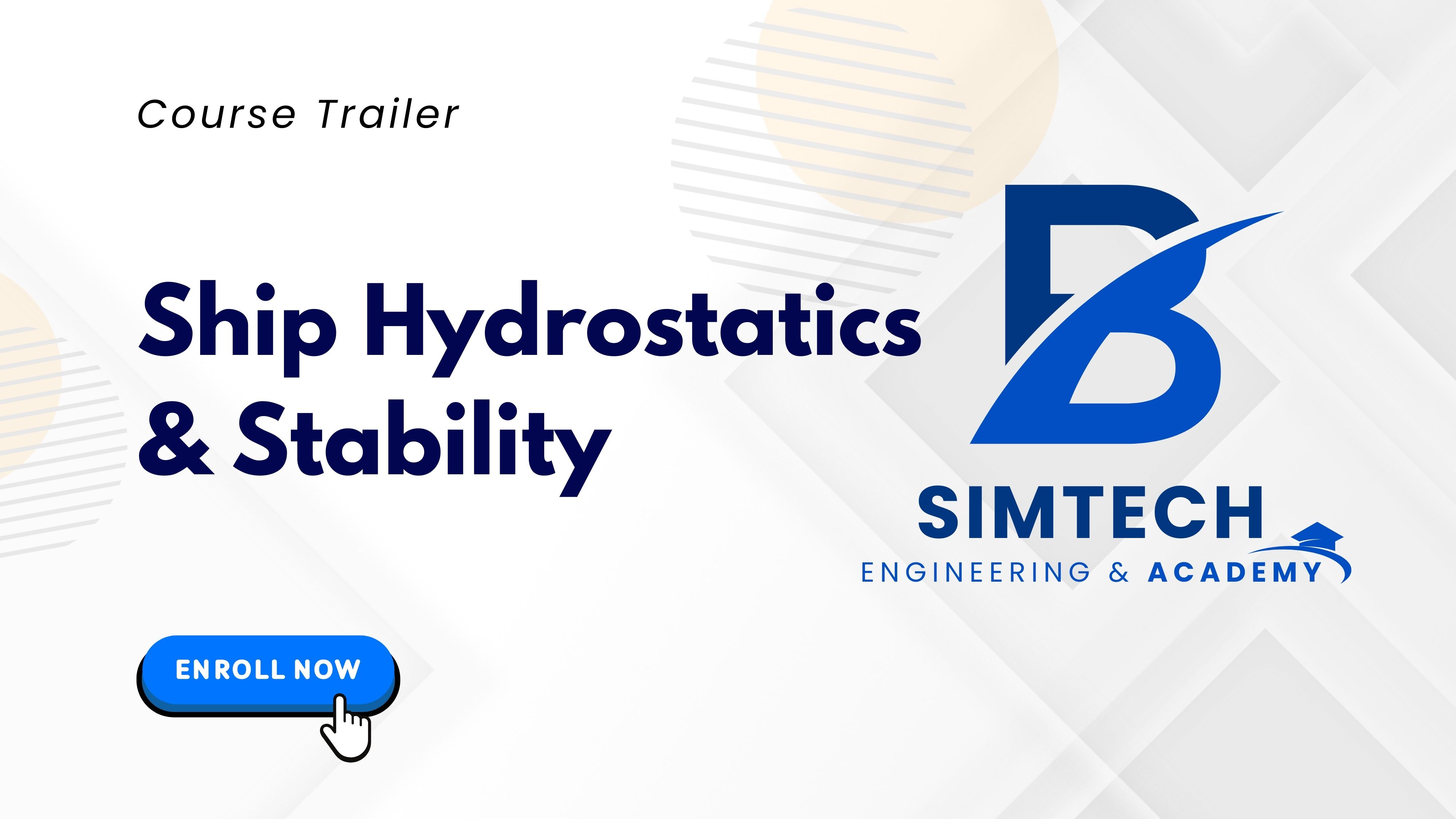 Ship Hydrostatics and Stability